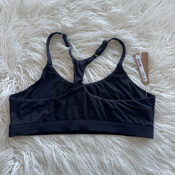 Skims Fits Everybody Racerback Bralette Onyx Size 3X - Picture 5 of 7